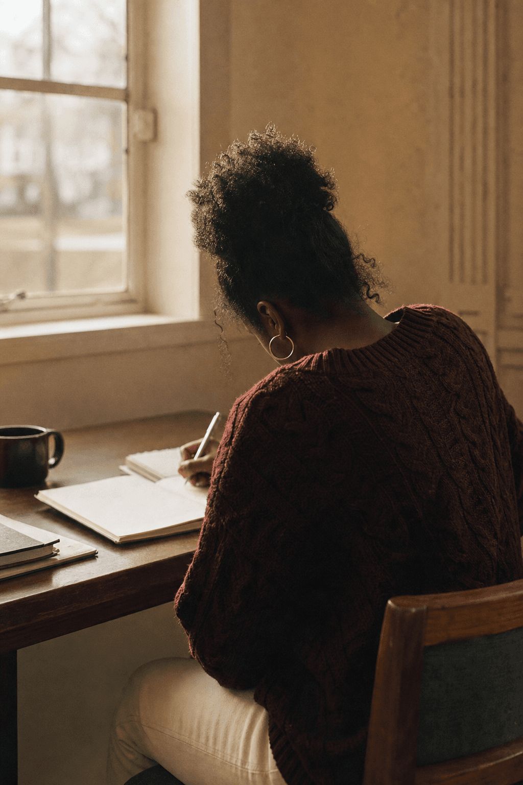 Student writing